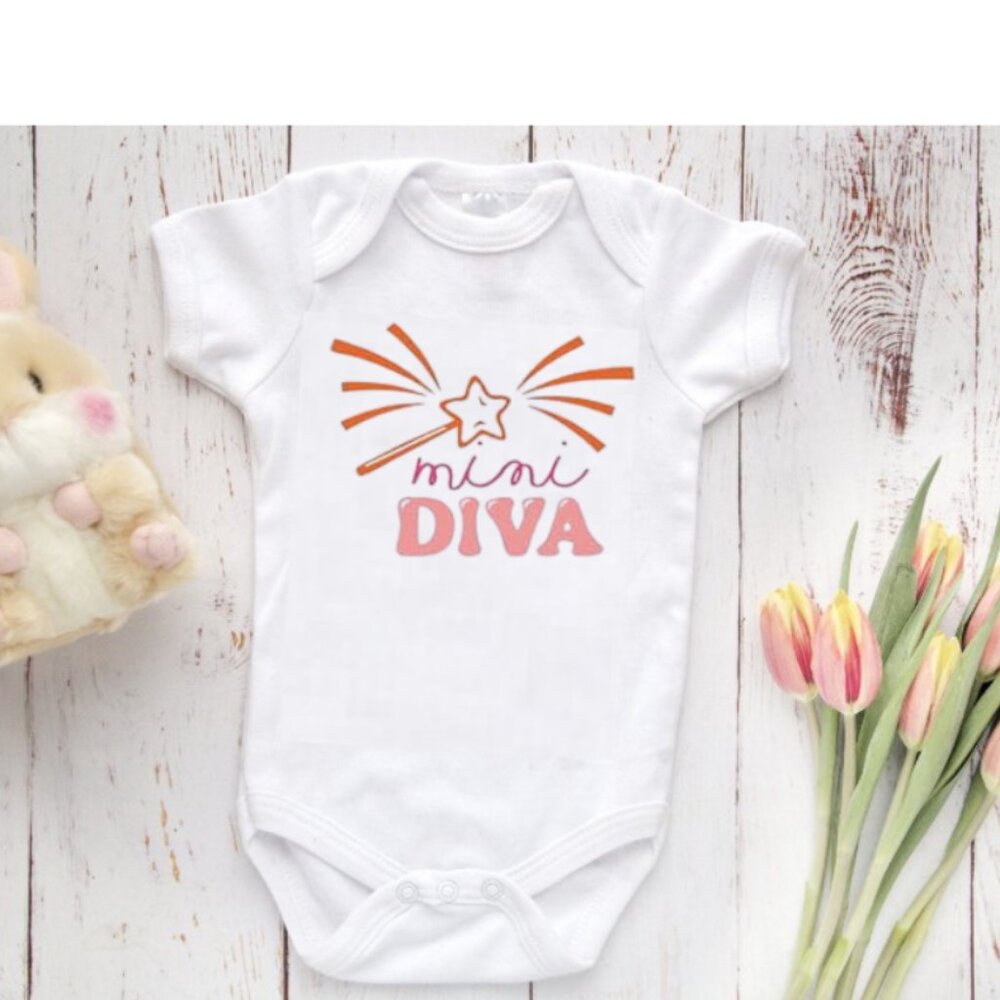 Mini Diva Onesie